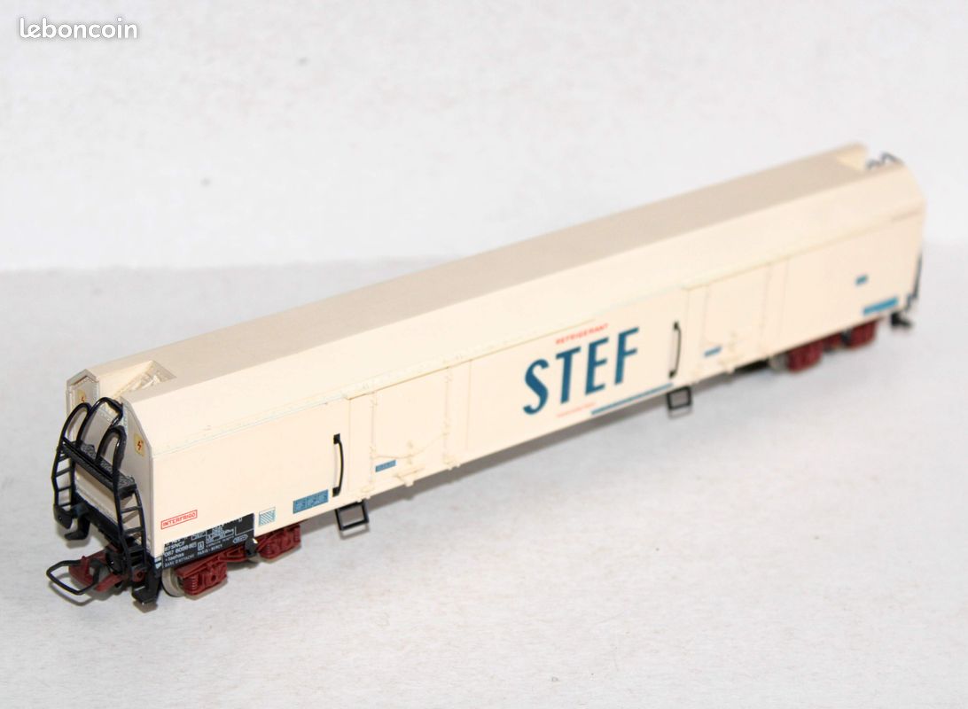 Jouef H0 #653900: FRET Kühlcontainerwagen Typ SSgs SNCF, neu