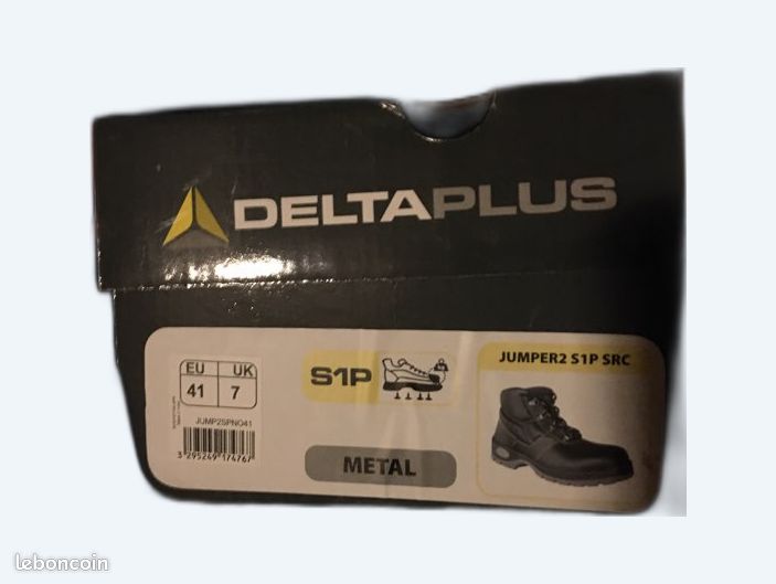 Chaussure de sécurité taille 40 delta plus (image 2)