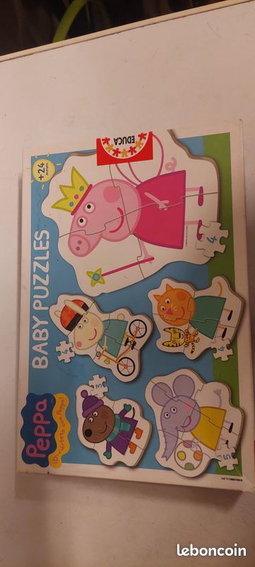 Baby puzzles peppa pig + 24 mois (image 1)
