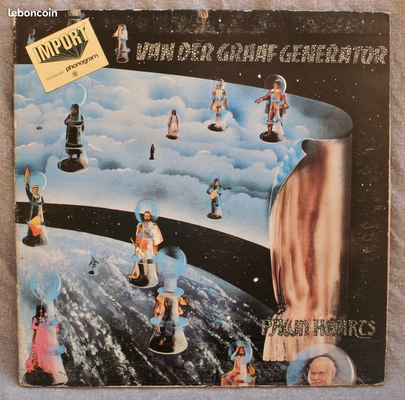 Van der graaf generator - Pawn hearts - charisma - Vinyle 33 Tours - Rare 1ère édition britannique Pink Scroll Label 1971 (image 1)