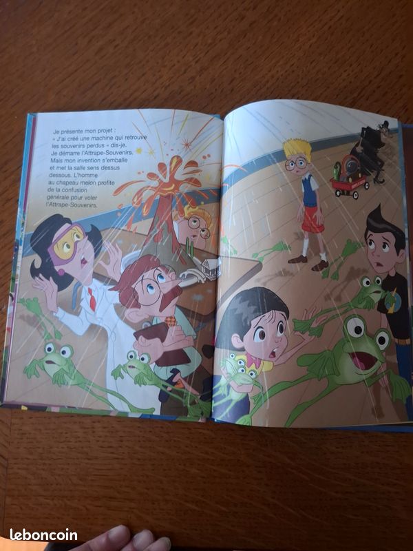 Livre enfant bienvenue chez les robinson (image 3)