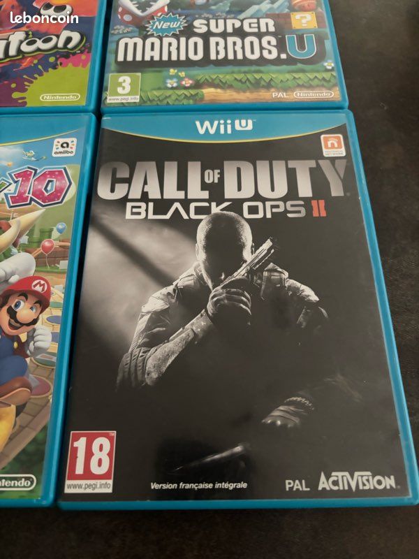 Lot de 4 jeux Nintendo Wii U (image 5)