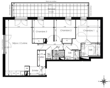 Appartement 472 000 € - 83 m²