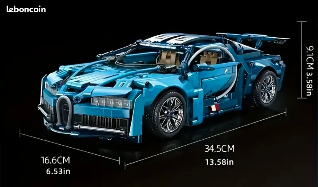 Bloc de construction : Bugatti Chiron (image 1)