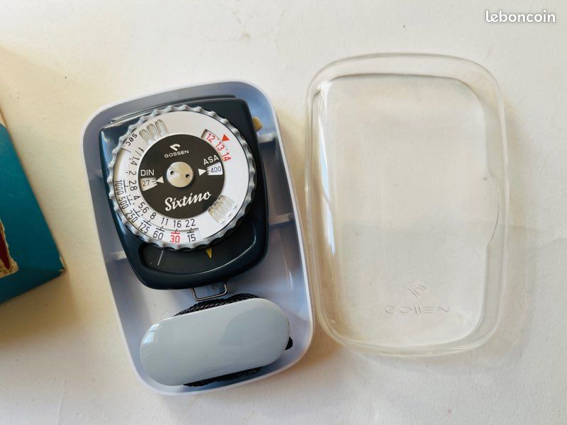 Posemètre Gossen Sixtus Electronic – Allemagne Années 60/70, Avec étui Cuir
