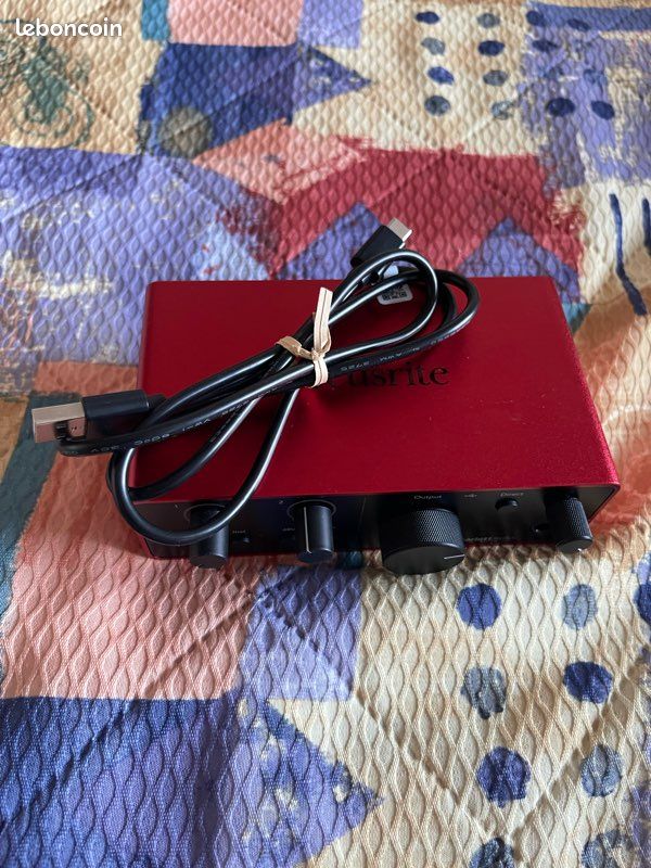 Focusrite Scarlett Solo 4th Gen – Interface audio USB-C studio pro (image 5)