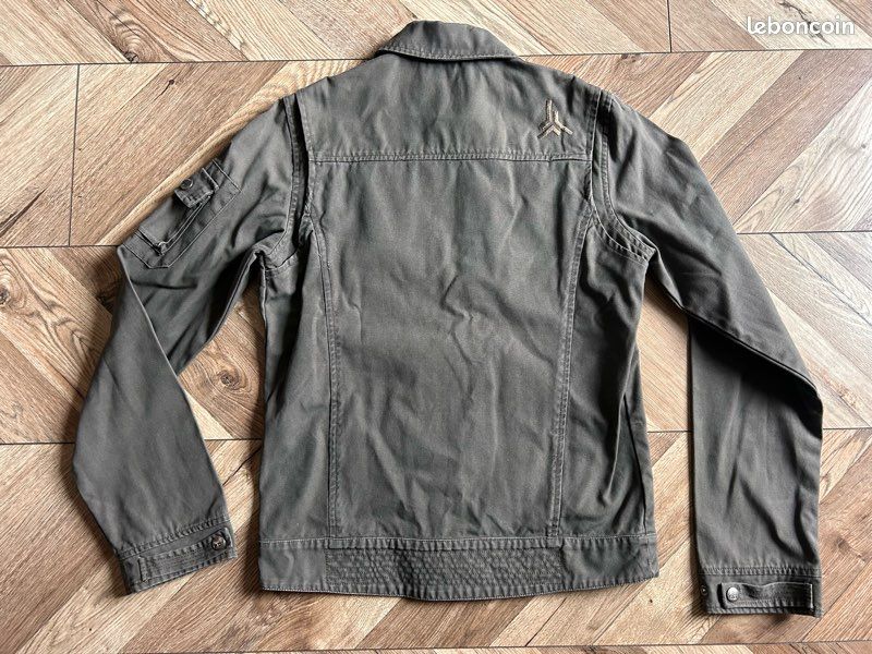 Bench Veste Matelassée à Capuche Gaudino Homme Gris Foncé