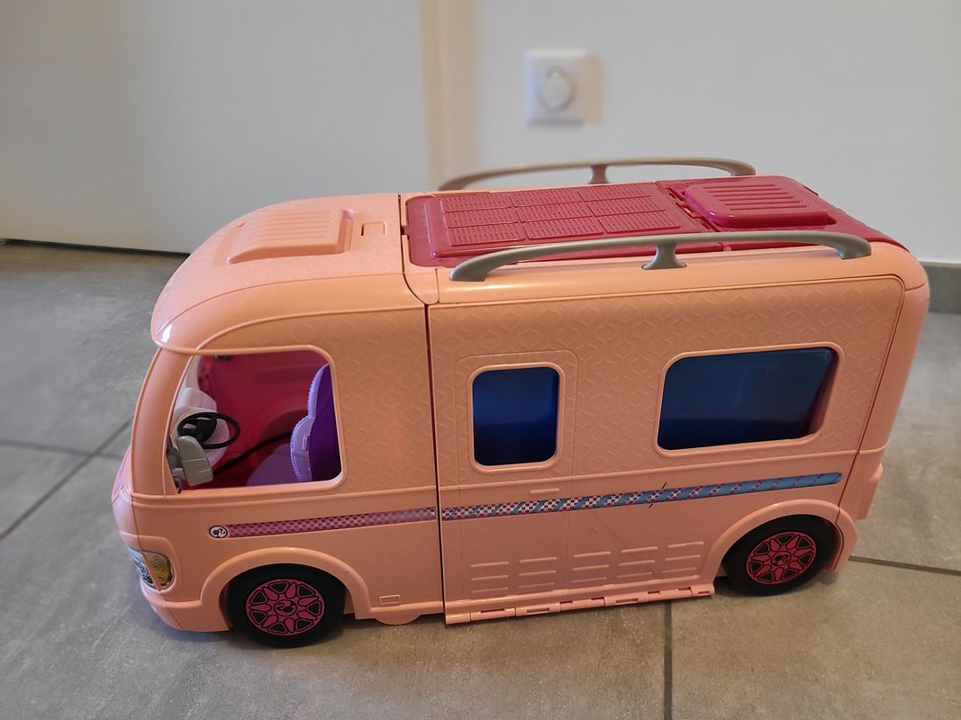 Camping car barbie ancien modele jeux, jouets d'occasion - leboncoin