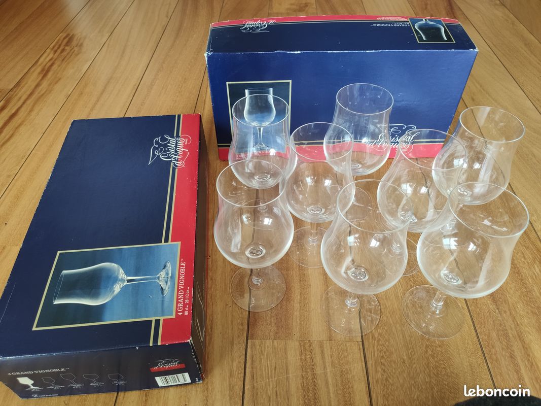 8 verres à vin de Bourgogne (image 2)