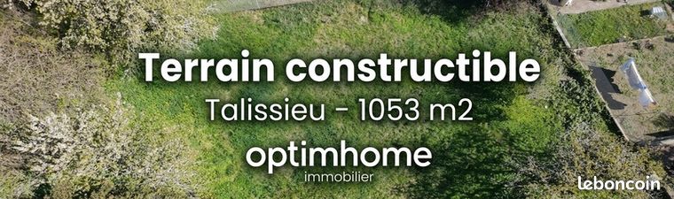 Terrain 1 053 m² Artemare