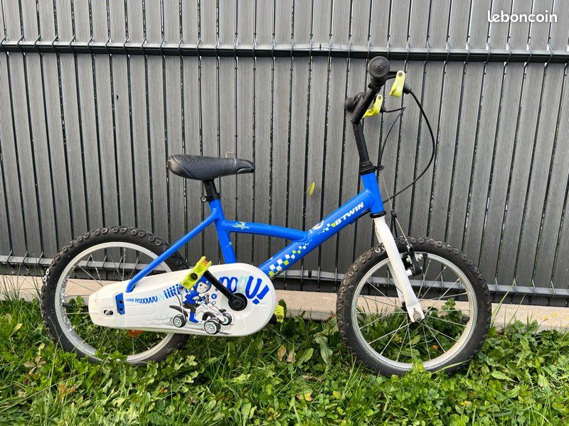 Cop Trooper Velo Btwin Police Velo Btwin Bleu Decathlon Outlet