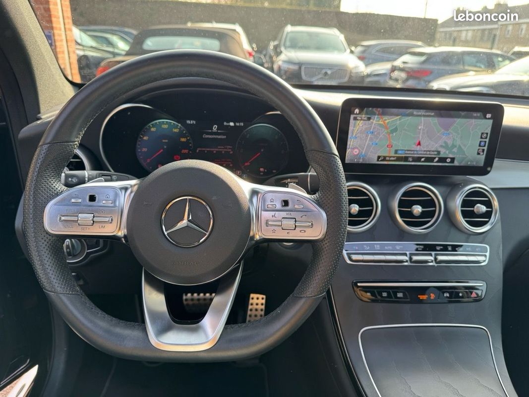 Mercedes GLC 300 E 211+122CH AMG LINE 4MATIC 9G-TRONIC EURO6D-T-EVAP-ISC (image 12)