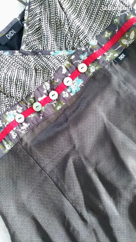 Robe été soie taille M (image 2)