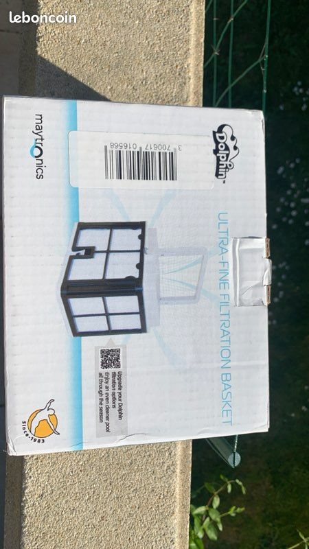 Panier Filtre Ultra Fin 30 Microns Pour Robot Piscine Dolphin E/S Series - 9991460-ASSY