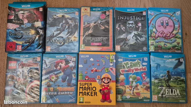 Jeux neufs wii u /wii Jeux vidéo