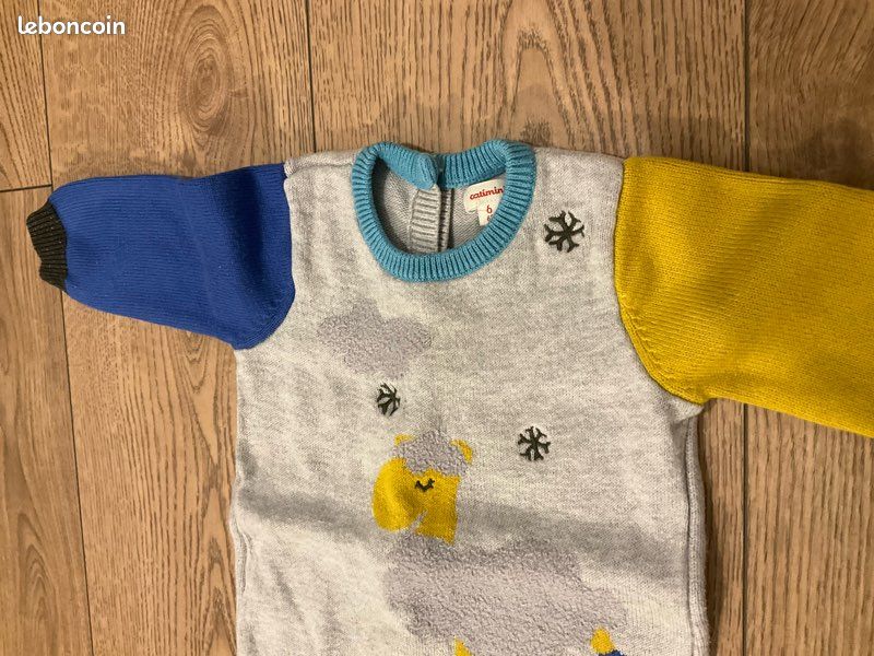 Lot vêtements 6 mois pyjamas avec possibilité d’acheter à l’unité (image 7)