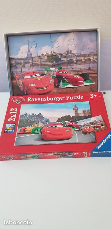 2 Puzzles "Cars" (image 1)