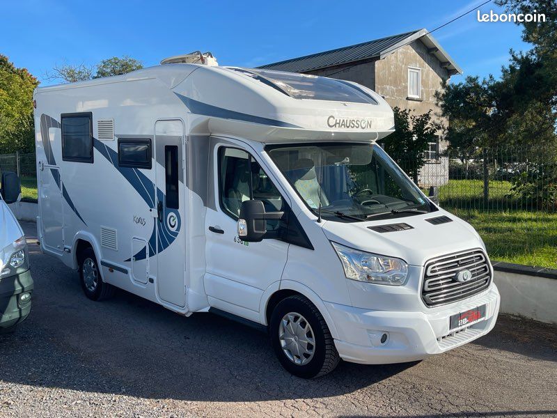 Ford Transit Chausson Profilé Flash Korus 638EB Compact 2.2 TDCI 155cv BVM6 FAIBLE KILOMÉTRAGE (image 3)