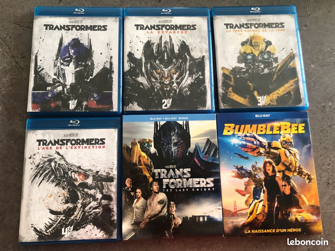6 blu ray transformers (image 1)