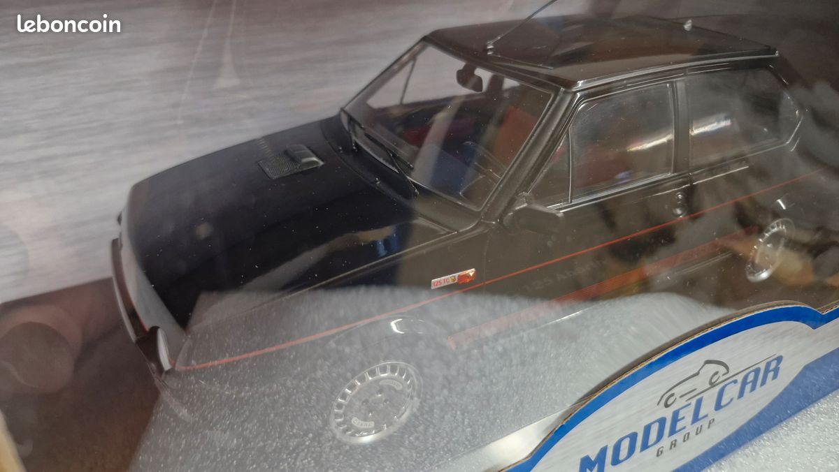 KOVOVÉ a RESIN MODELY | Fiat Ritmo TC 125 Abarth 1980 černá MCG 1:18 | edice e-shop puzzle MODELY pohlednice obrazy