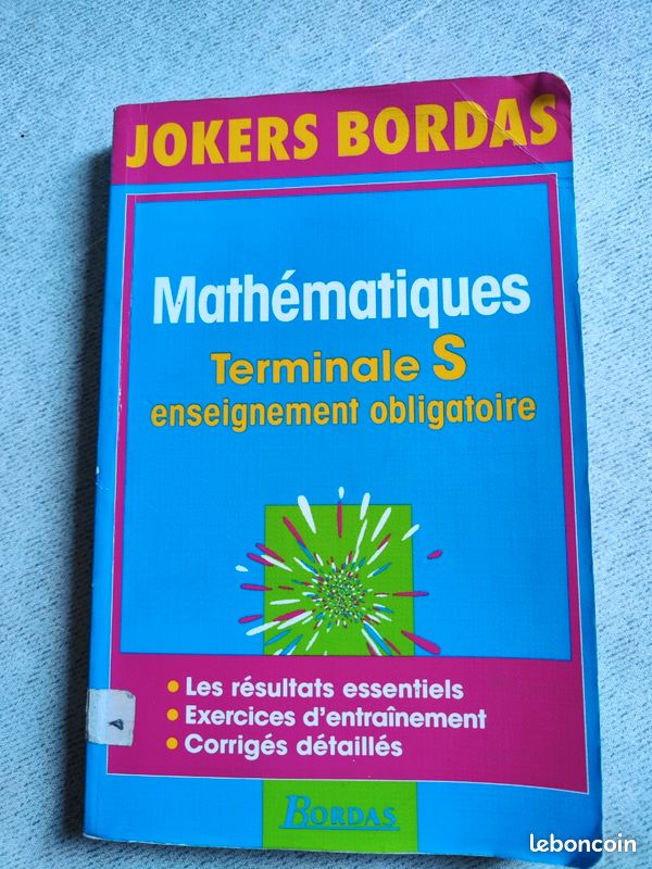 Terminal s mathématiques enseignement obligatoire (image 1)