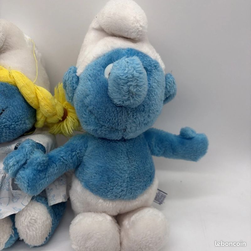 PELUCHE COLLECTION LES schtroumpfs vintage - The Smurfs La