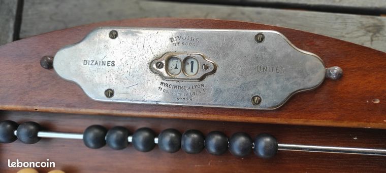 ANCIEN COMPTEUR POINTS billard snooker jeu de café bistrot À Rénover EUR 90,00 - FR