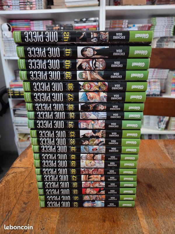 Manga one piece 1 au 42 jaquette pas abîmés. Évoi ou remise en pain propre idf (image 2)