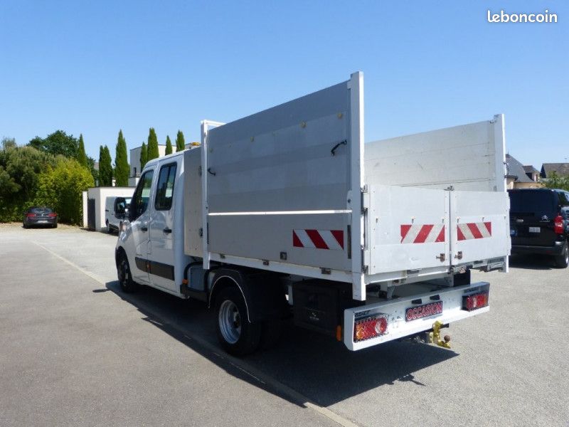 Renault MASTER III BENNE R3500RJ L3 2.3 DCI 165CH ENERGY DOUBLE CABINE CONFORT EUROVI (image 6)