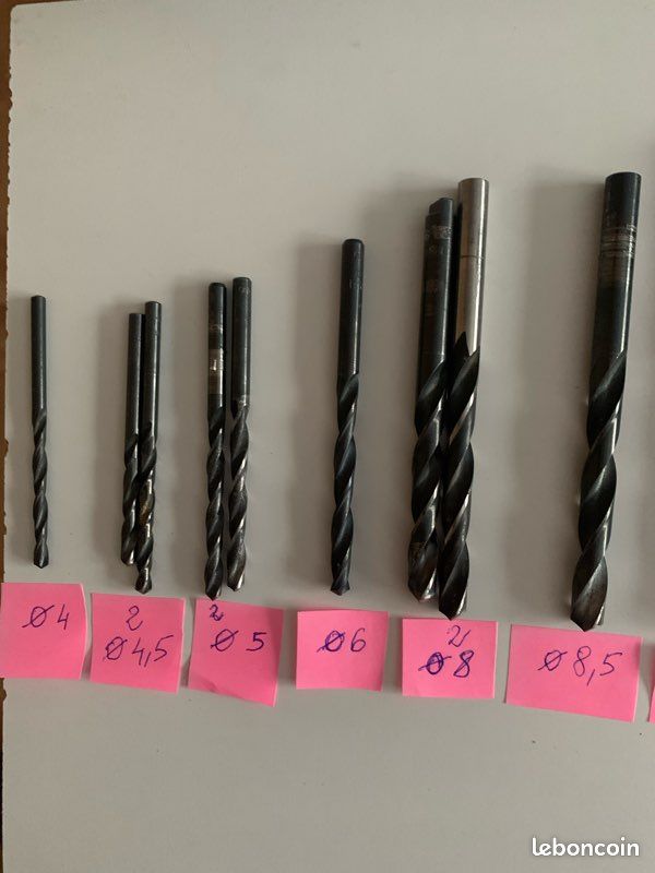 Lot de 17 forets (image 2)