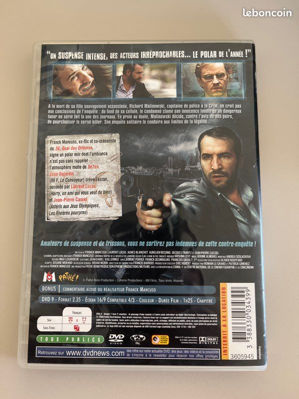 Dvd Contre Enquête (image 3)