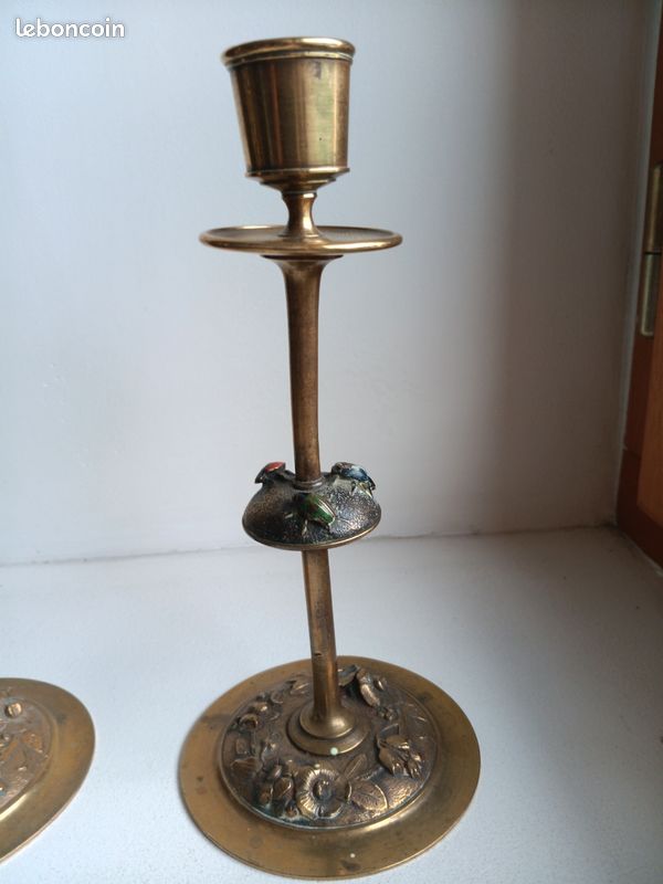 2 chandeliers laiton (image 6)