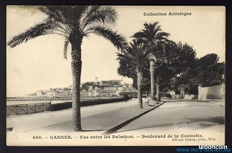 Carte Postale Ancienne CPA 06 – Nice Ou Cannes, Alpes Maritimes, Années 1900