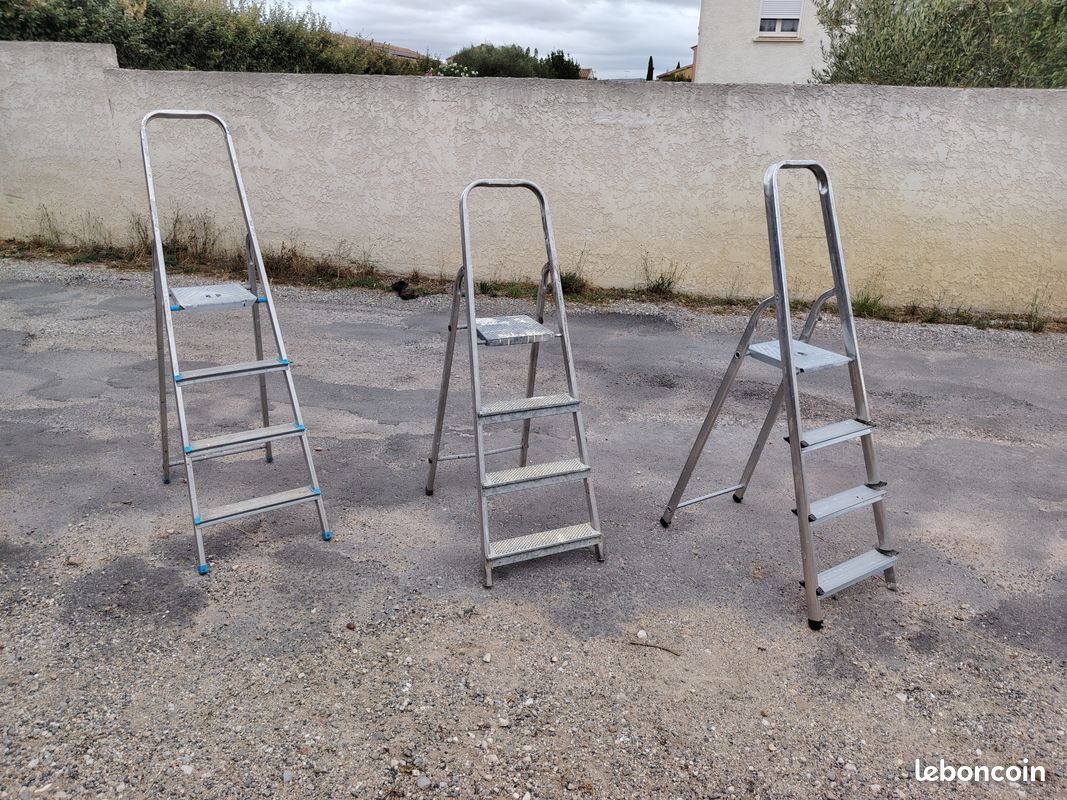 Escabeau pliant 4 marches aluminium (image 8)
