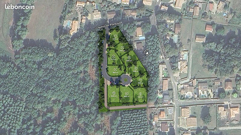 Terrain 545 m² Brach (image 2)