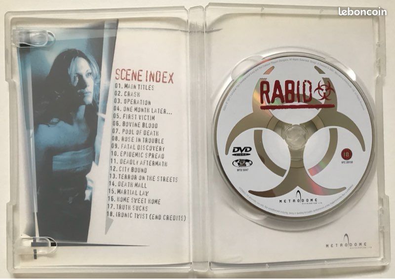 [DVD] Rabid (V.O.) (image 3)
