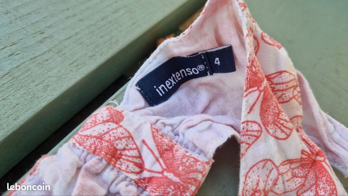 Robe 4 ans papillon inextenso (image 3)