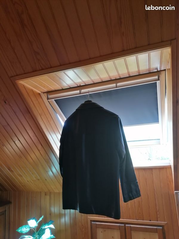 Veste en cuir noir (image 2)