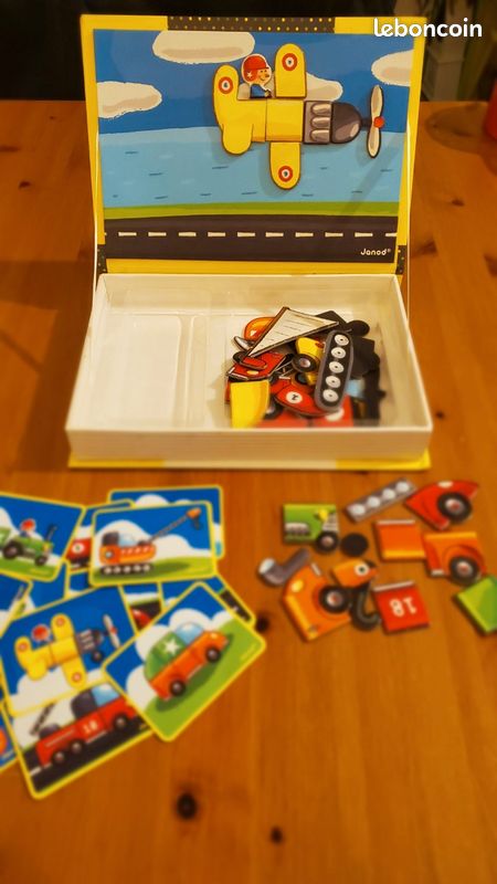 Jeu Magnetibook Bolides (image 5)