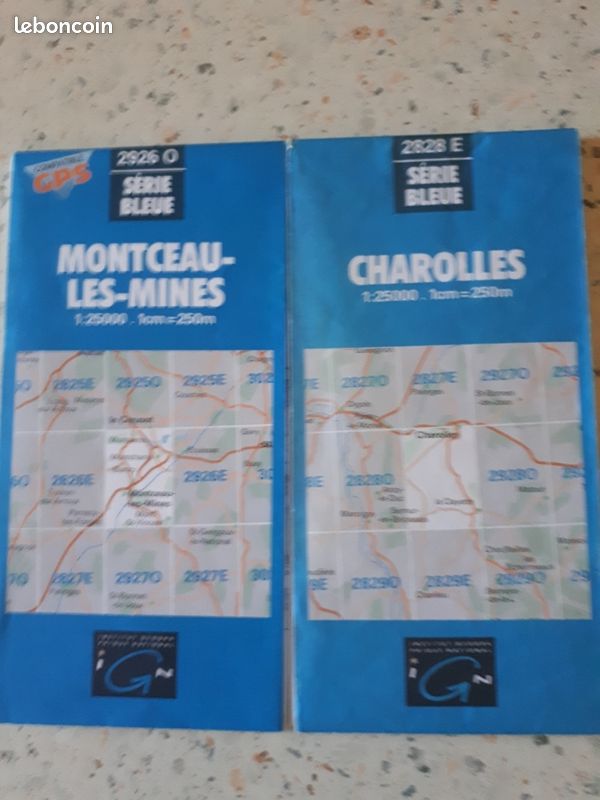 Lot de 2cartes IGN (image 2)