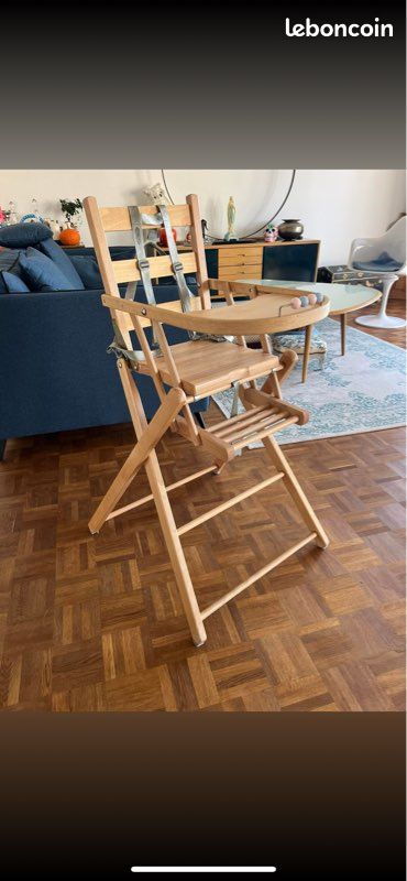 Chaise haute pliante Combelle (image 5)