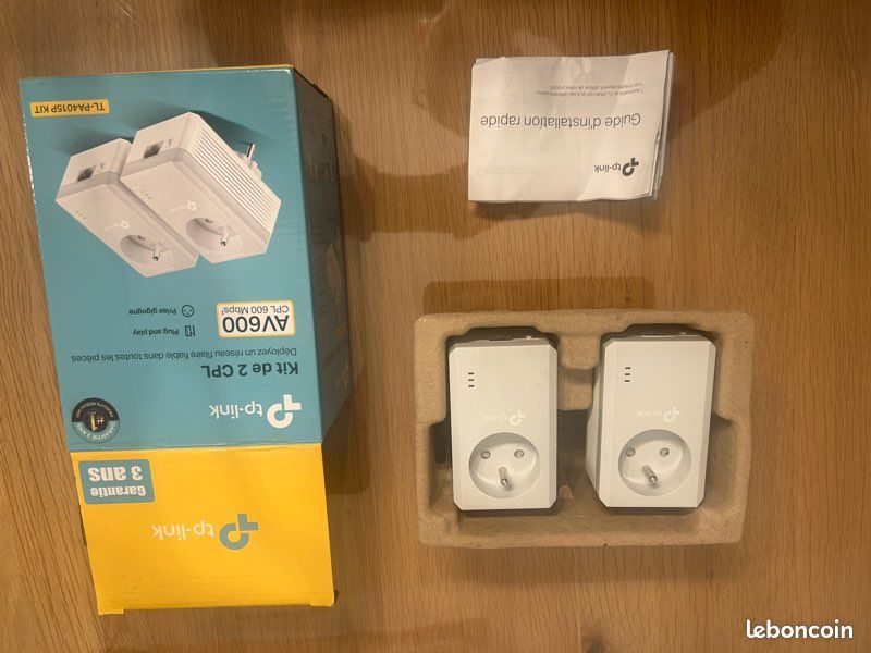 Kit CPL STRONG CPL 600 Pack de 600 MB Prise Filtrée, Adap