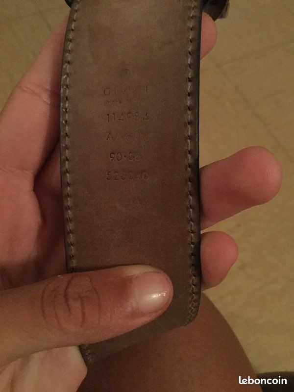 Vend ceinture Gucci authentique (image 4)