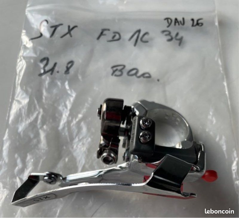 Dérailleur avant Shimano STX FD-MC34 pour pièces de vélo