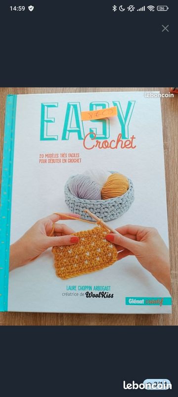 Livres crochet tricot couture (image 1)