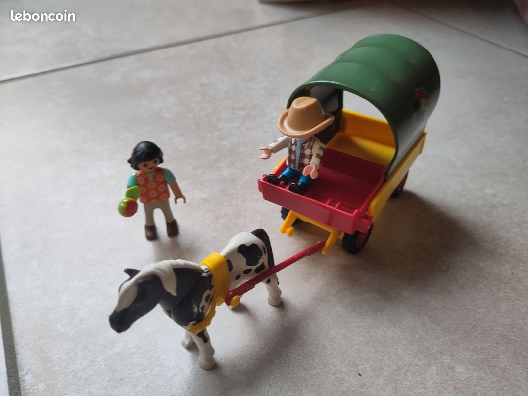 Playmobil calèche verte (image 2)