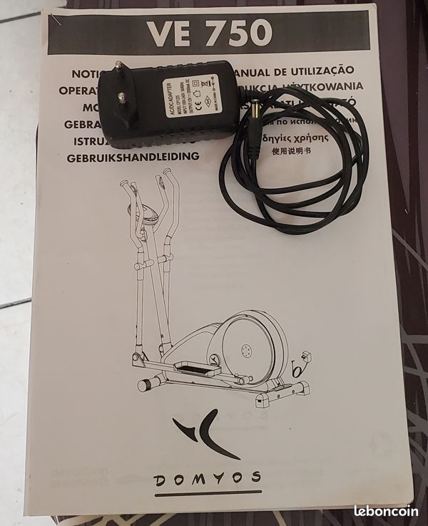 Ve 750 Notice Velo Elliptique Domyos Velo Elliptique Domyos Ve 750