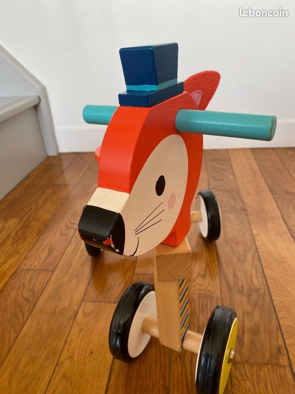 Porteur en bois Janod (image 4)