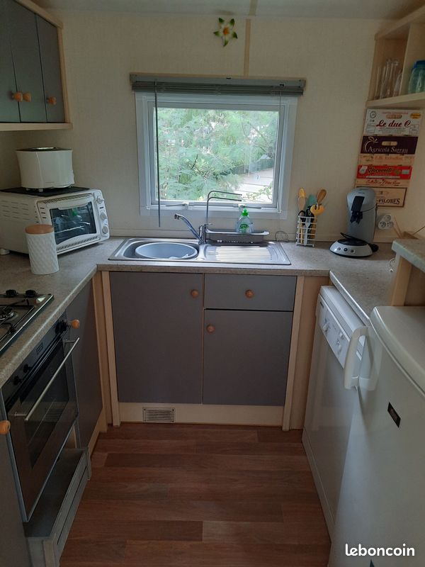 Mobil home 3 chambres, 6/8 couchages CAMPING PARC MONTANA* GASSIN (image 4)