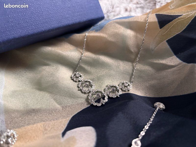 Parure complète bijoux Swarovski Sparkling Dance – Neuve Montres